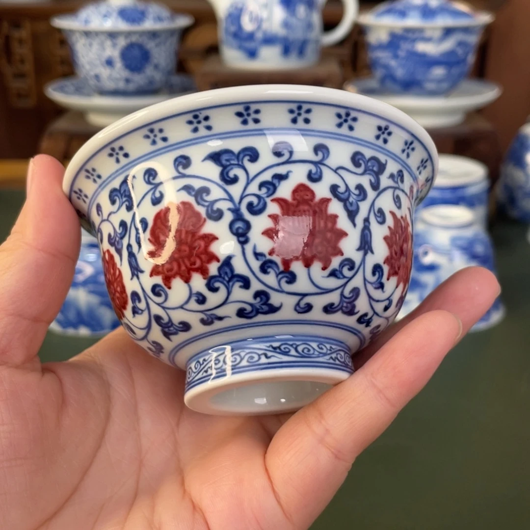 杯景德镇陶瓷手工手绘