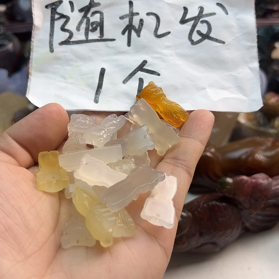 玛瑙/玉髓未镶嵌颈饰