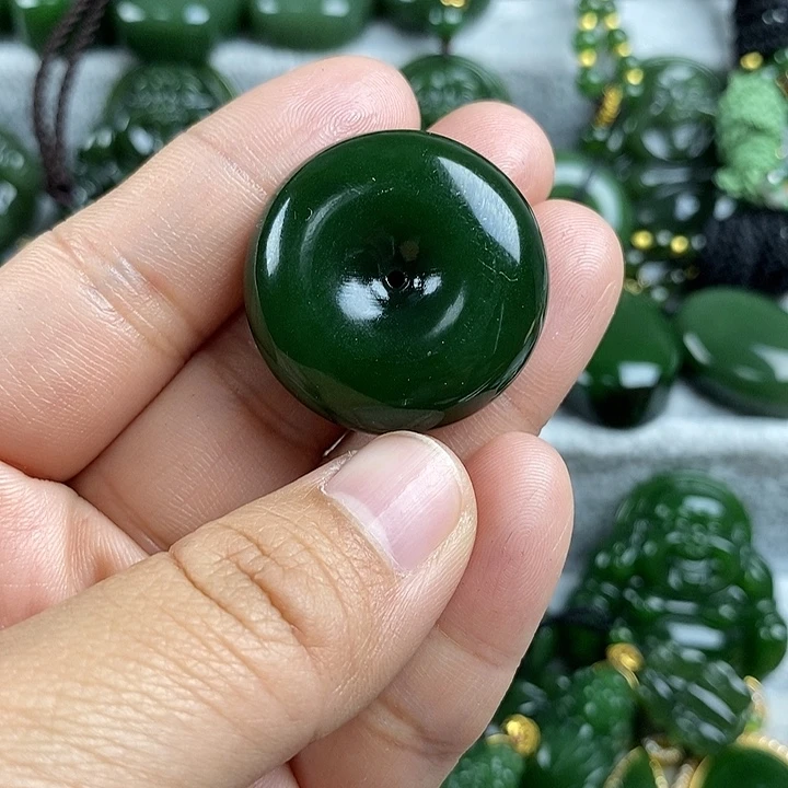 和田玉（碧玉）未镶嵌颈饰28