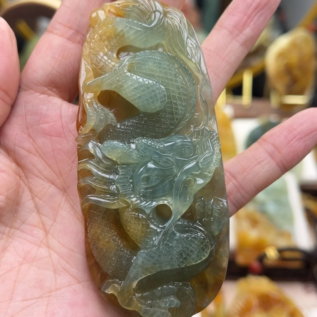 未镶嵌岫玉挂件挂件
