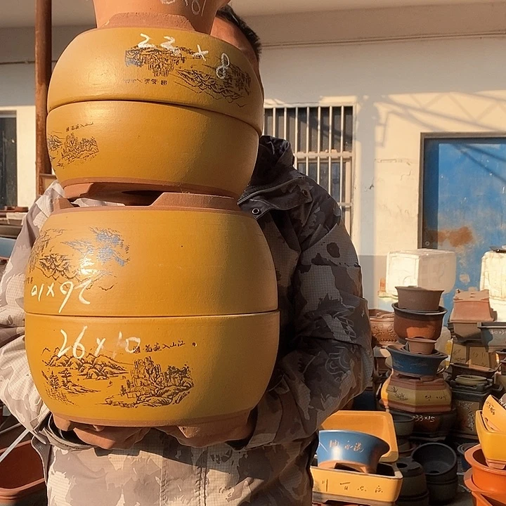 紫砂花盆紫砂工艺厂