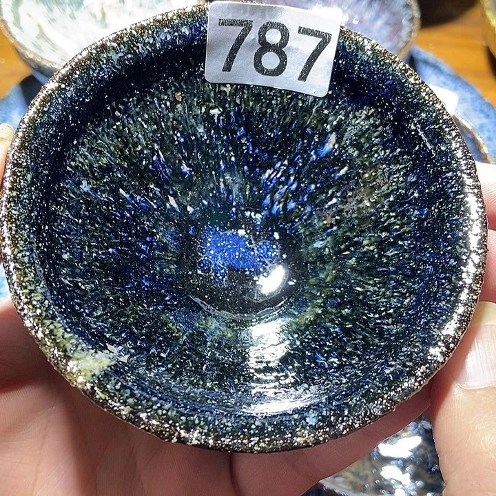 茶盏龙窑柴烧柴烧落灰