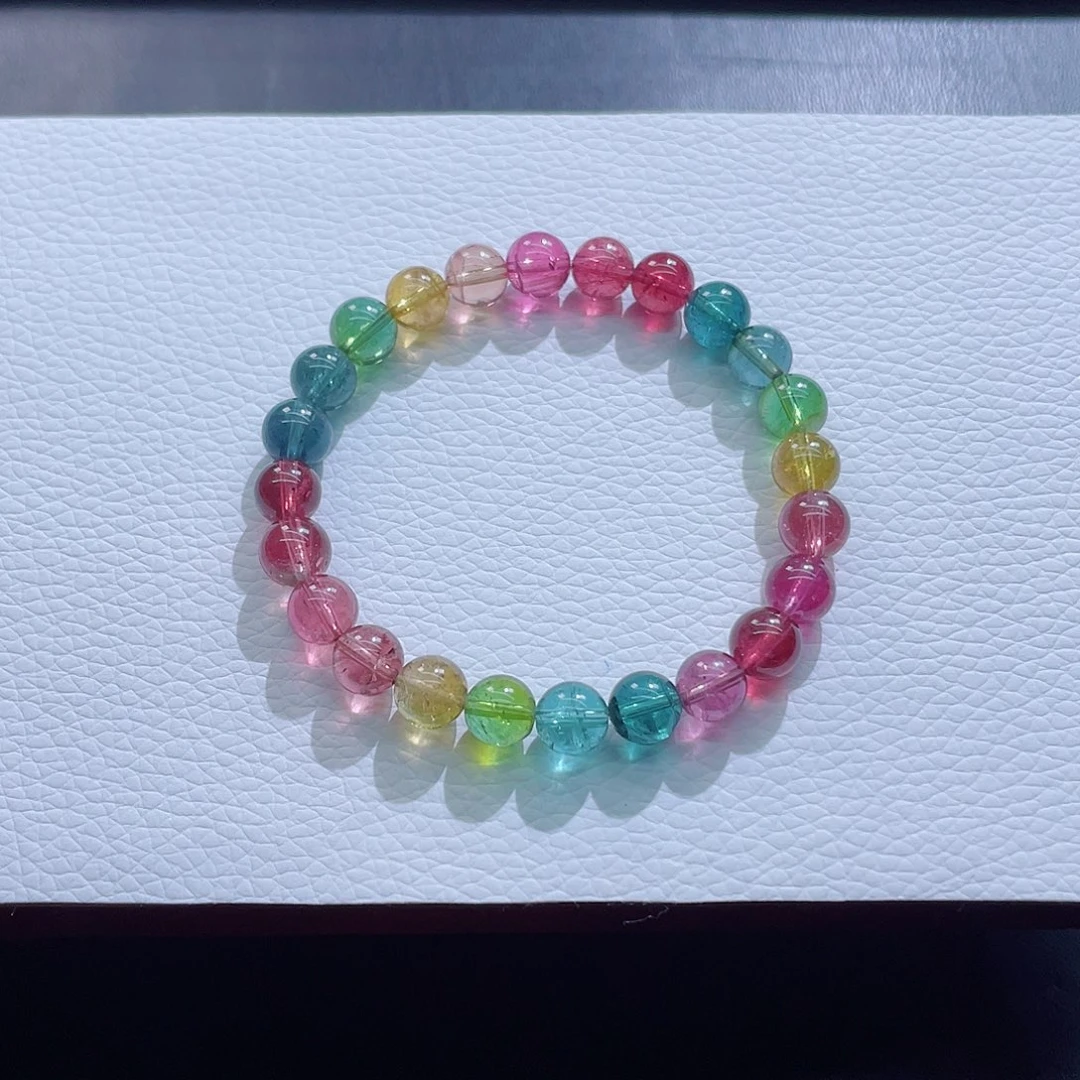 手链未镶嵌碧玺7.8mm左右