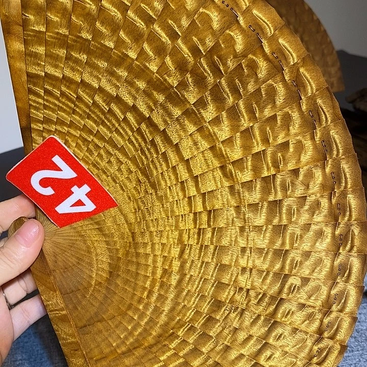****华金丝楠金丝楠木扇子