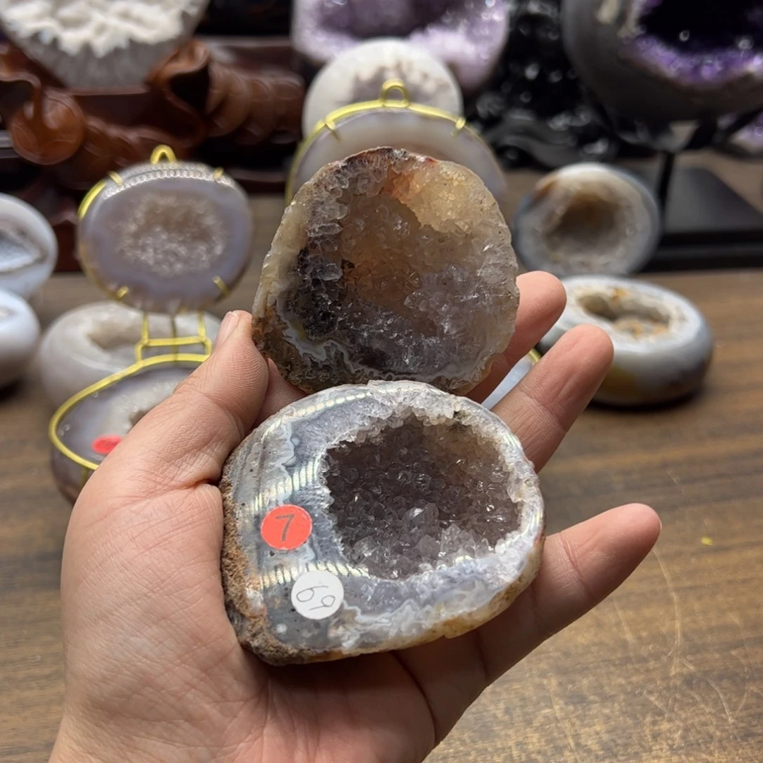 水晶水晶未镶嵌水晶摆件盆 1