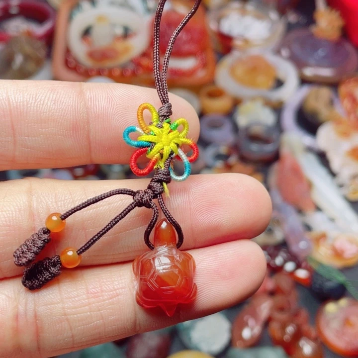 玛瑙/玉髓手机链未镶嵌?****?