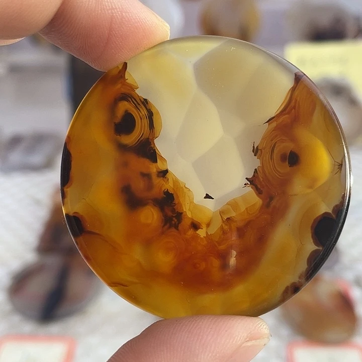 玛瑙/玉髓合金颈饰