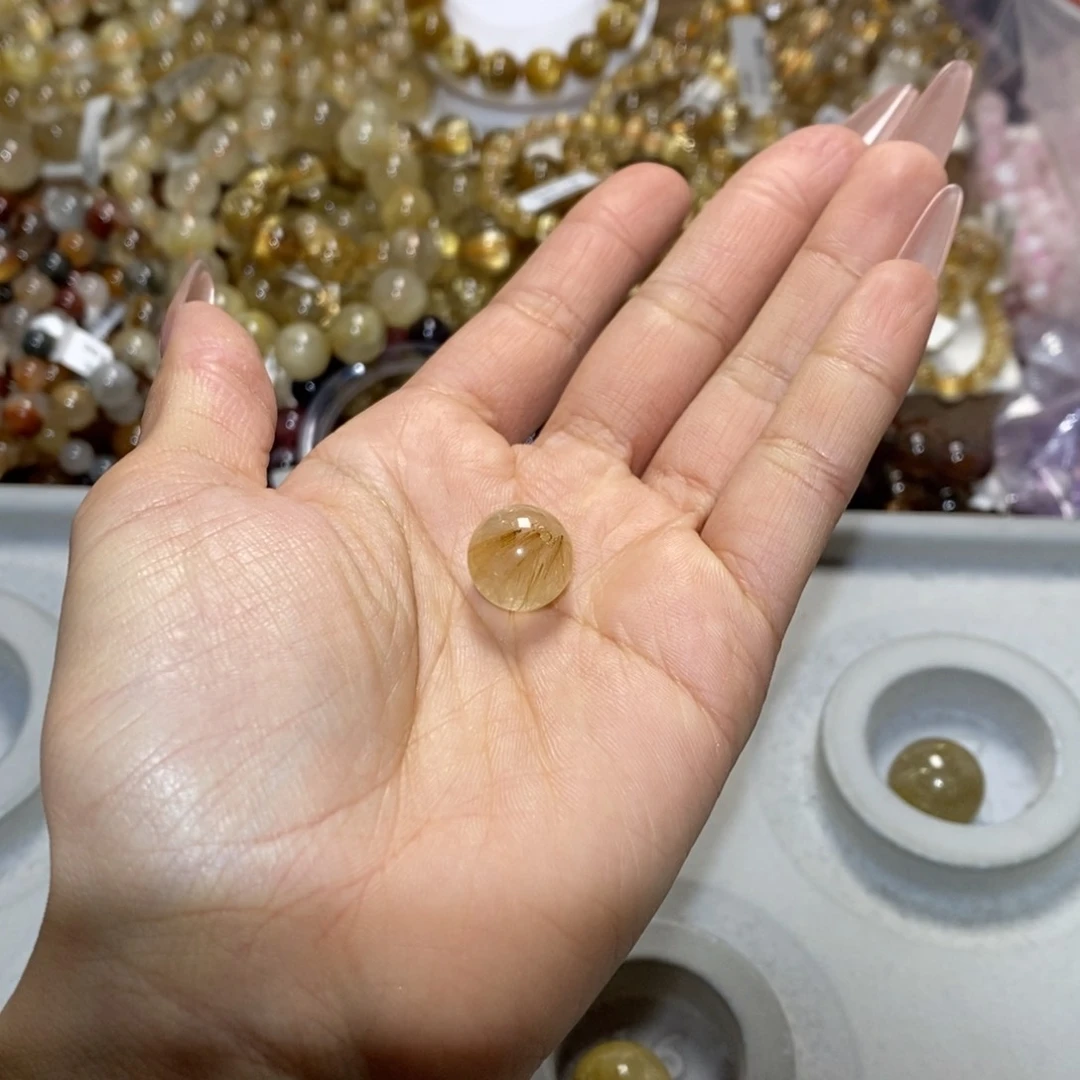 水晶手链未镶嵌浅***?手链