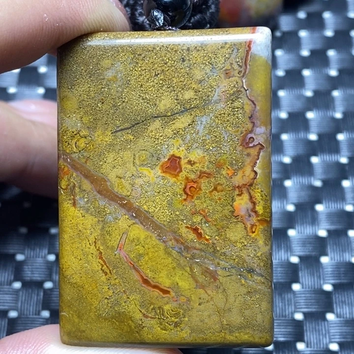 玛瑙/玉髓颈饰未镶嵌砖*