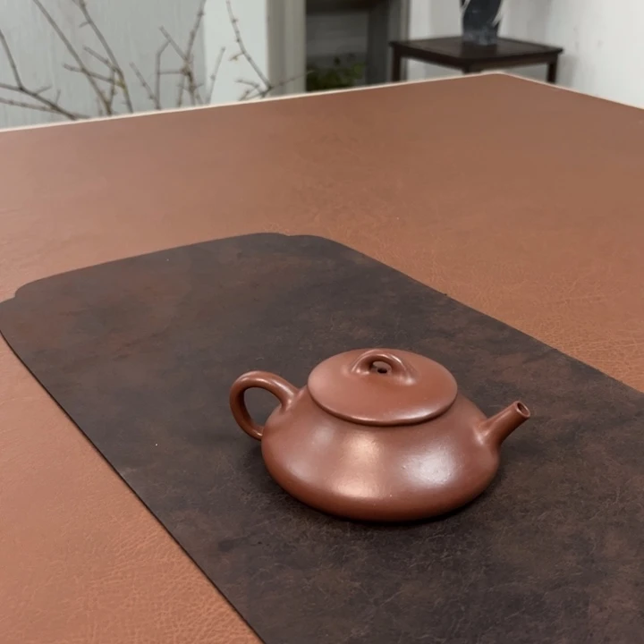 紫砂茶壶隐瓢中槽清手工壶