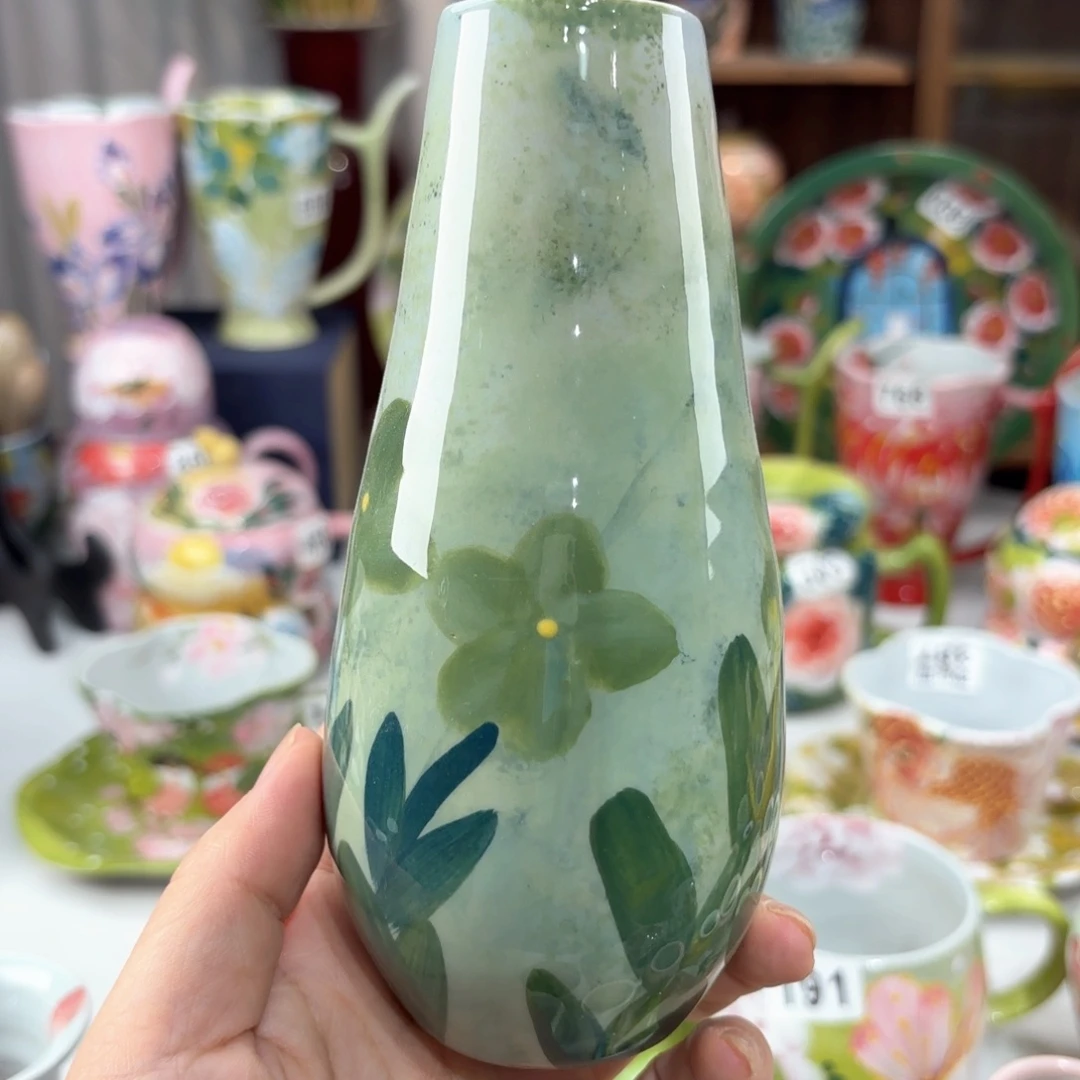 景德镇手绘高温釉下彩陶瓷茶具