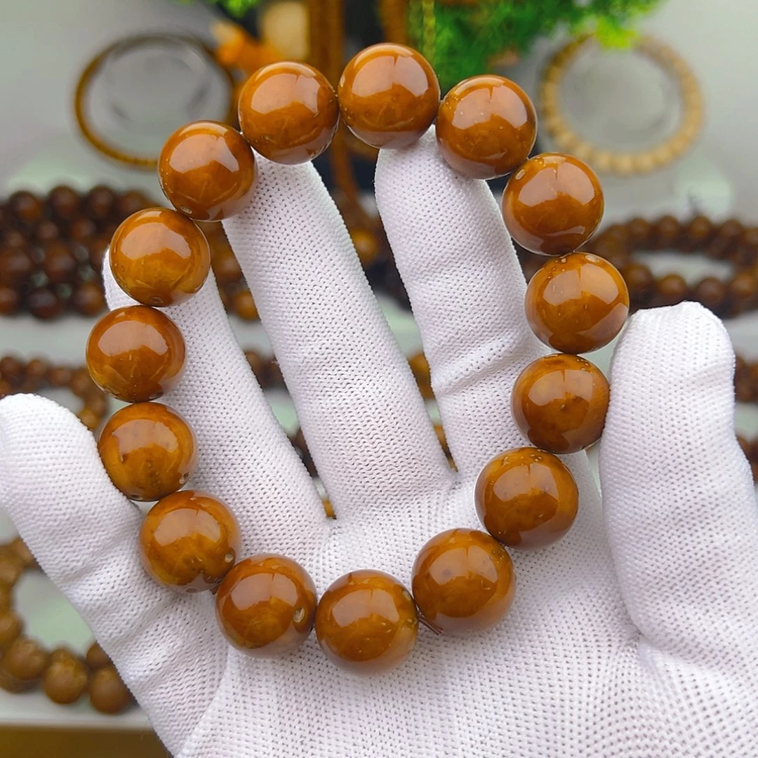 紫金鼠吊坠15.3尺寸半实心光珠