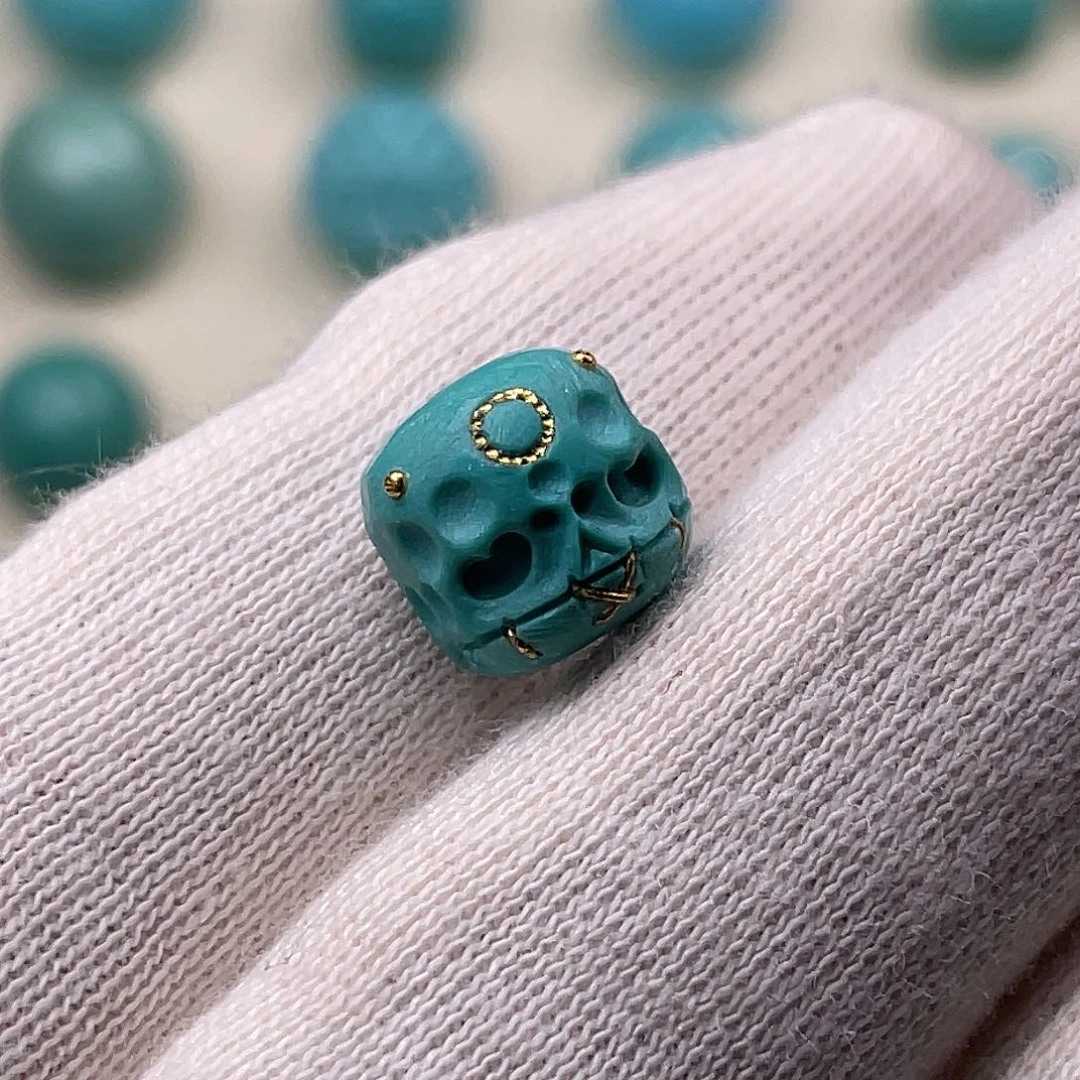 绿松石未镶嵌珠宝半成品