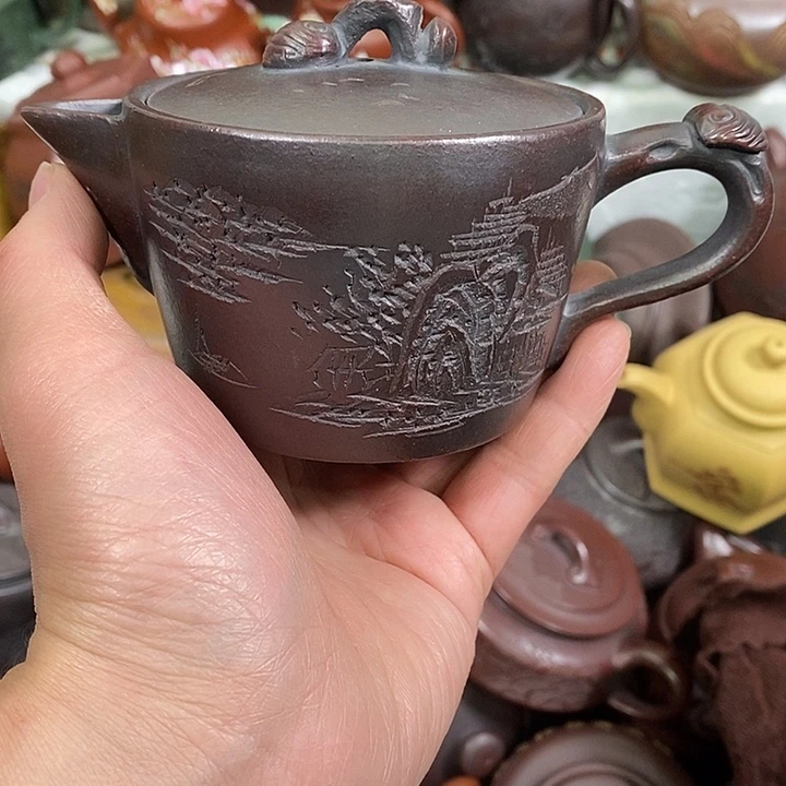 茶壶紫砂微瑕微瑕