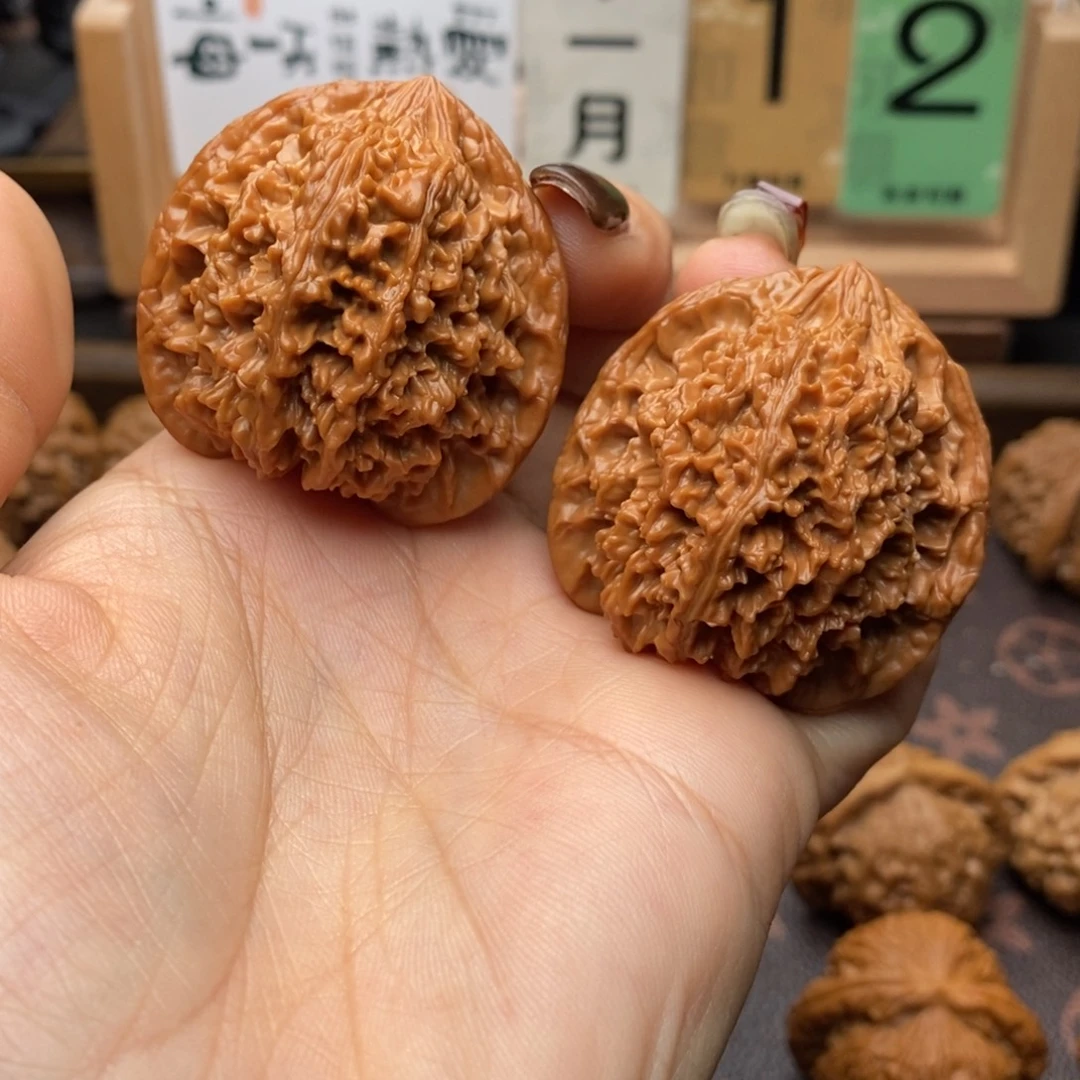 风***来把件文玩核桃满天星