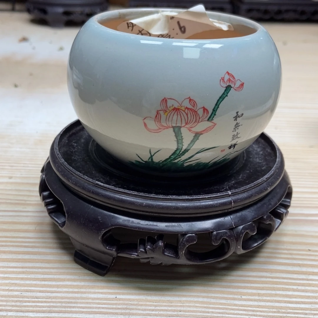 瓷片陶瓷花盆陶瓷艺术