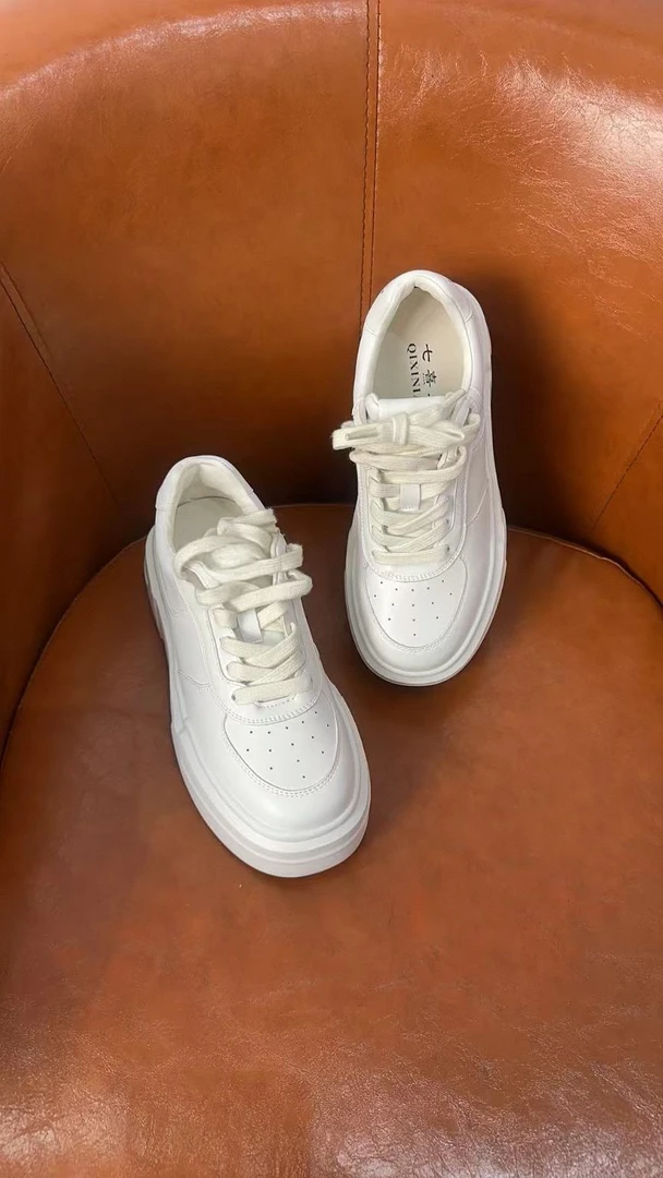 七喜鸟舒适小白鞋6988