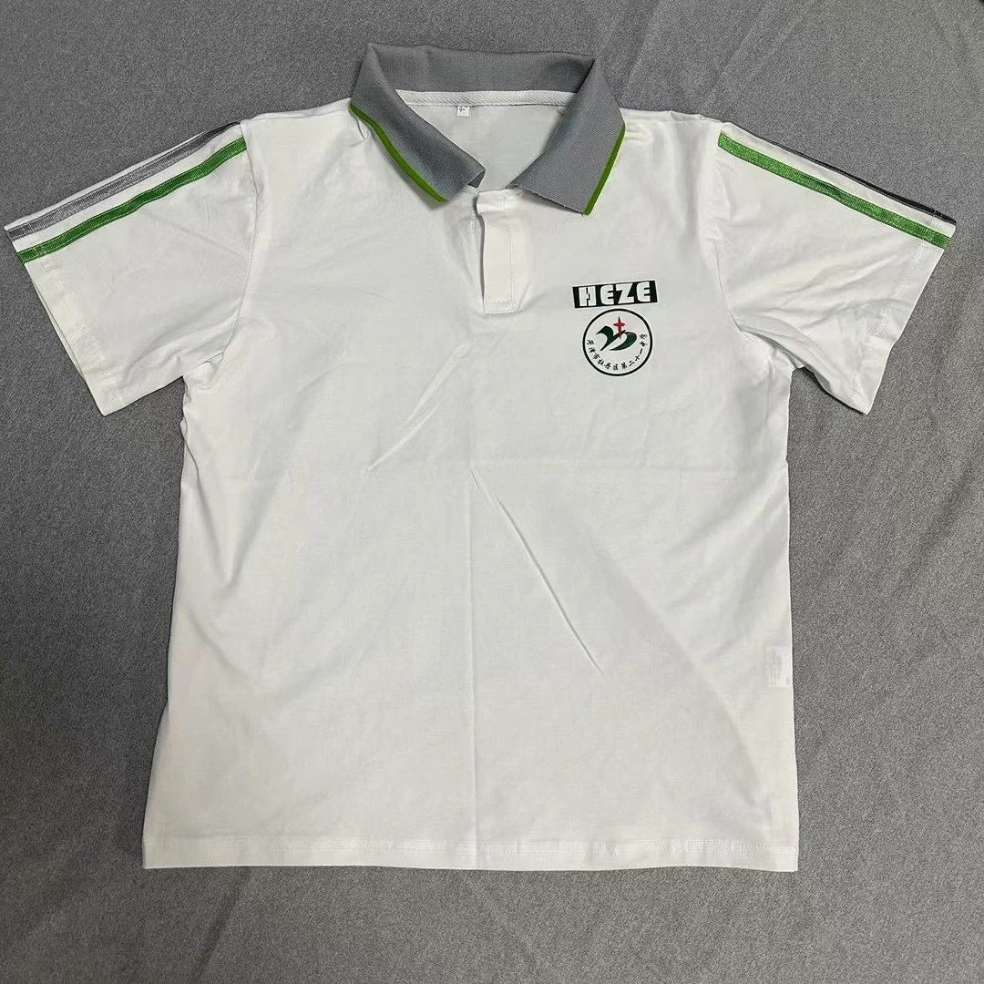 菏泽21中男生夏季舒适短袖