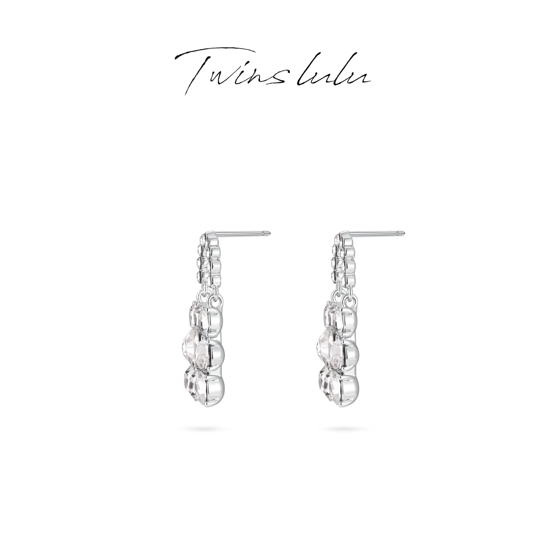 TWINS LULU 流光风 秋上新 轻奢经典百搭高级感包包耳环TSL2958
