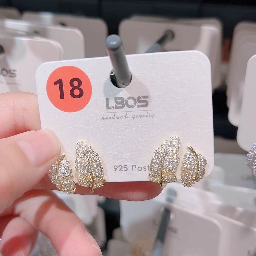 锆石纯铜合金耳环的