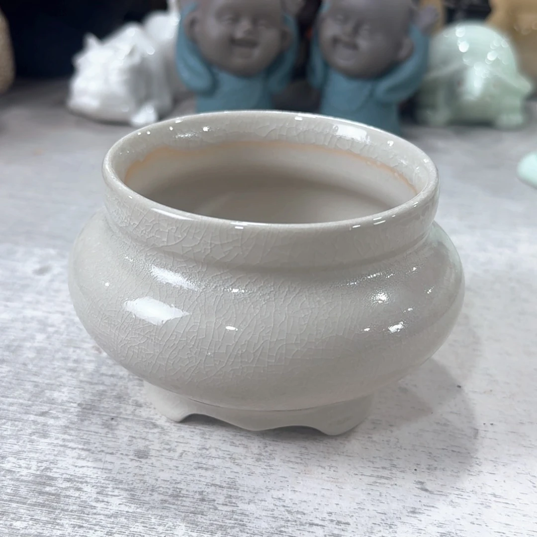 口径  8/7陶瓷绿植多肉微瑕花盆