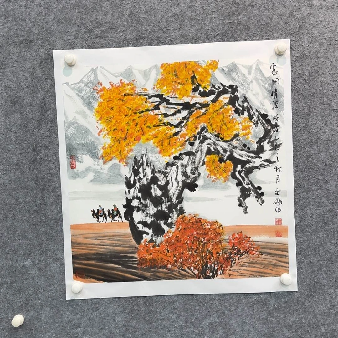 国画国画MJS国画作品