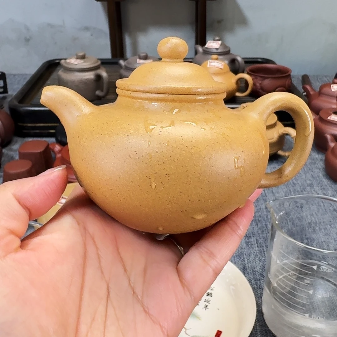 茶壶紫砂全手工紫砂壶掇球