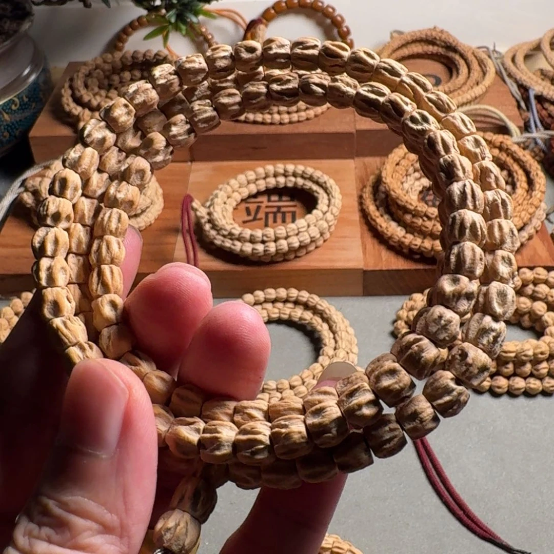 柏香籽/百香籽手串来***长7.5