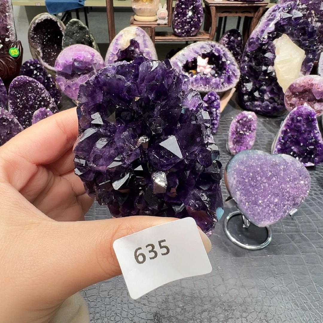 *****未镶嵌珠宝半成品紫晶