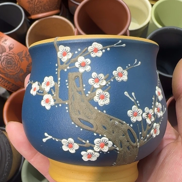 茶杯紫砂全手工制作工艺