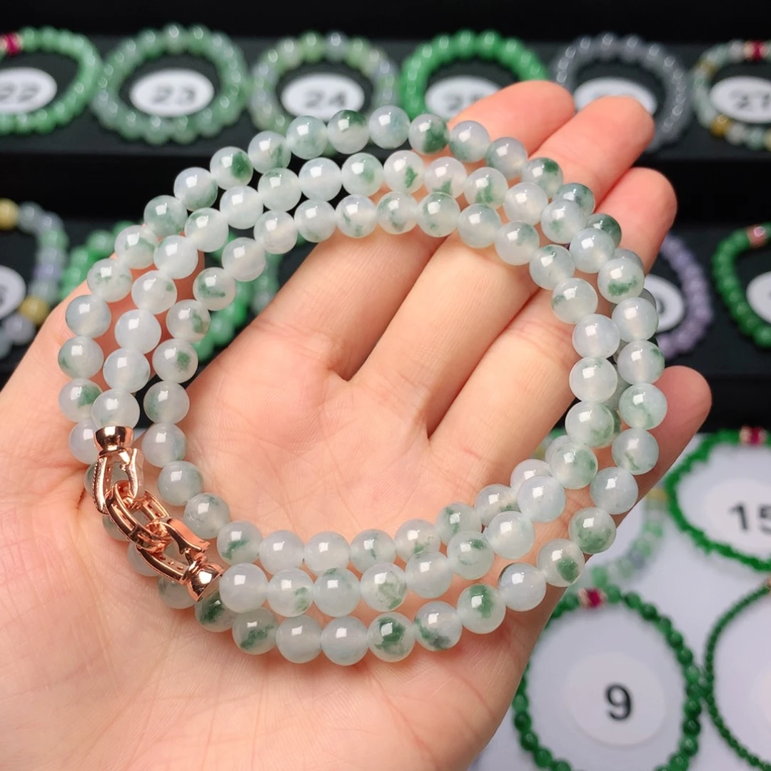 翡翠未镶嵌手链翡翠