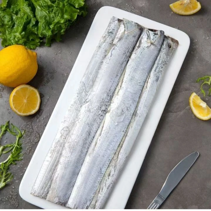 去头去尾整条带鱼 拍5斤送1斤到手6斤 腹部三指宽 24-27条左右