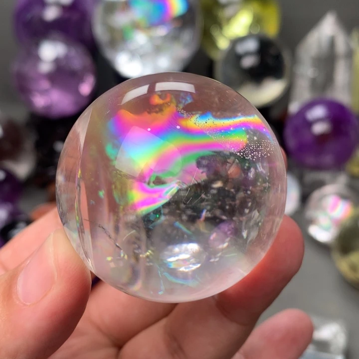 未镶嵌珠宝半成品水晶向*花水晶4.9