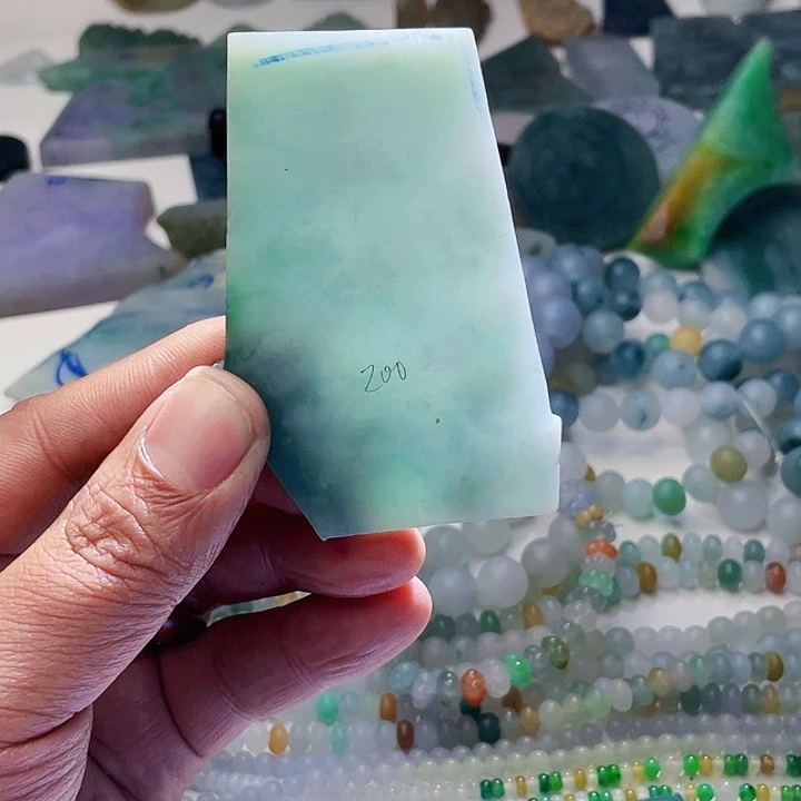 定制翡翠未镶嵌大****计翡翠