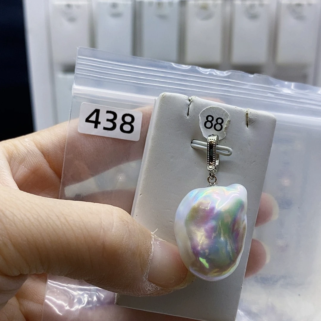 颈饰合金淡水珍珠