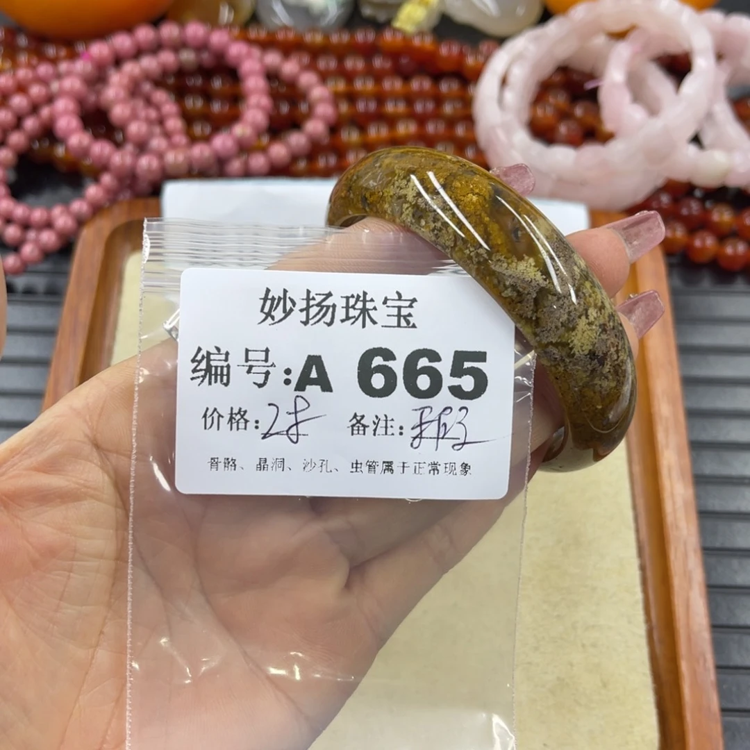 硅化珊瑚（珊瑚玉）瑕未镶嵌逆*