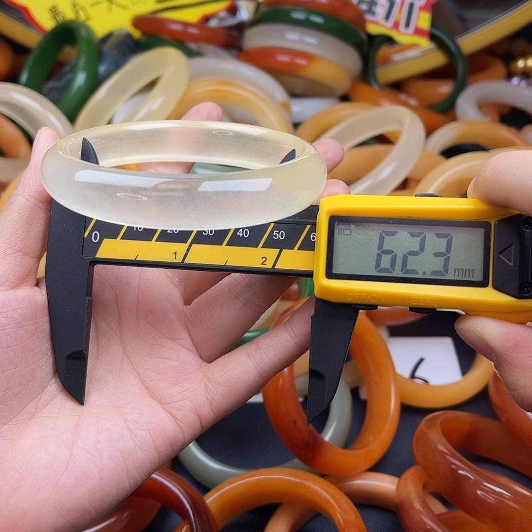 合金石英质玉（黄龙玉）手镯双11全场98元买三再送一46号