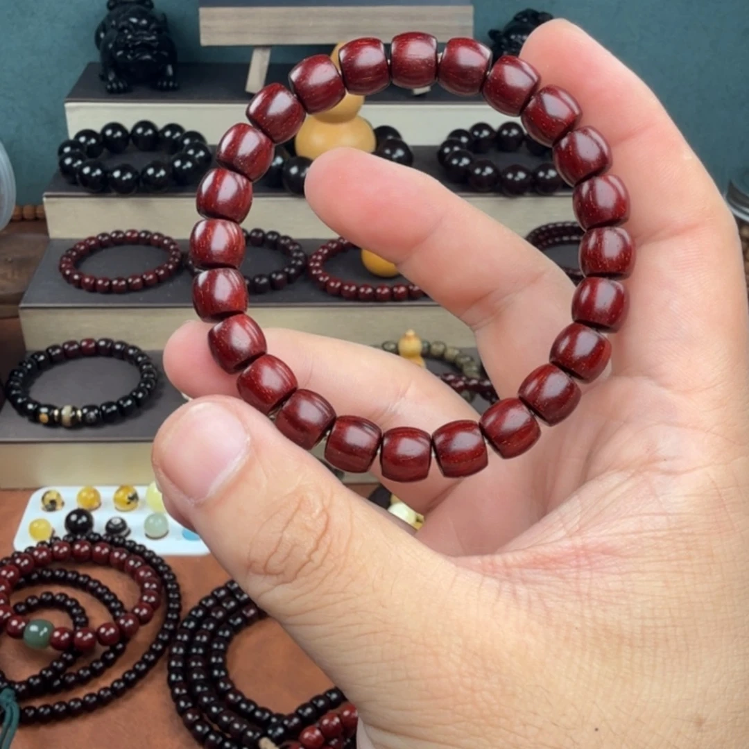 淮***吟小叶紫檀手串/手链8*9直切