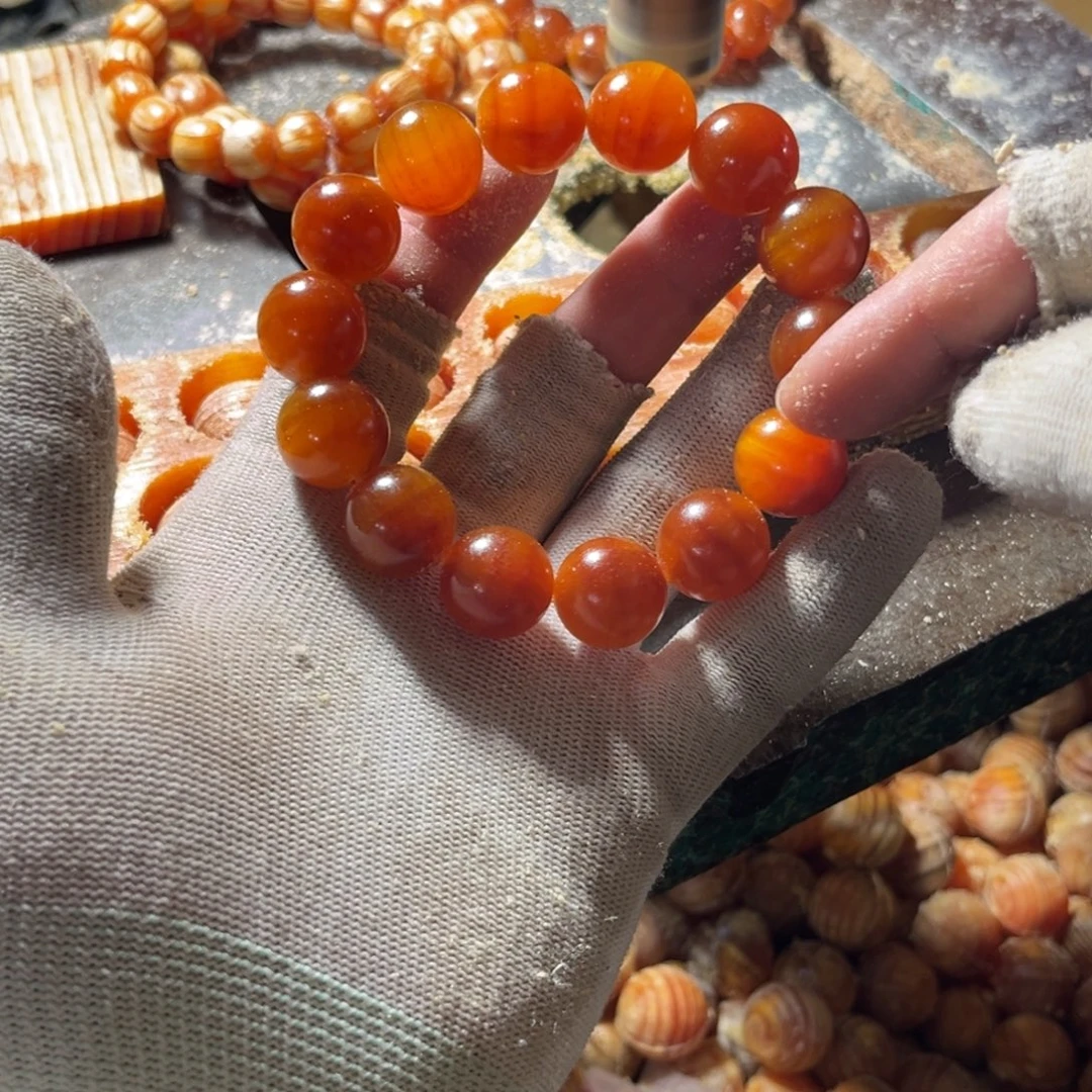 飞***上松木（琥珀木）手串/手链1.6固化