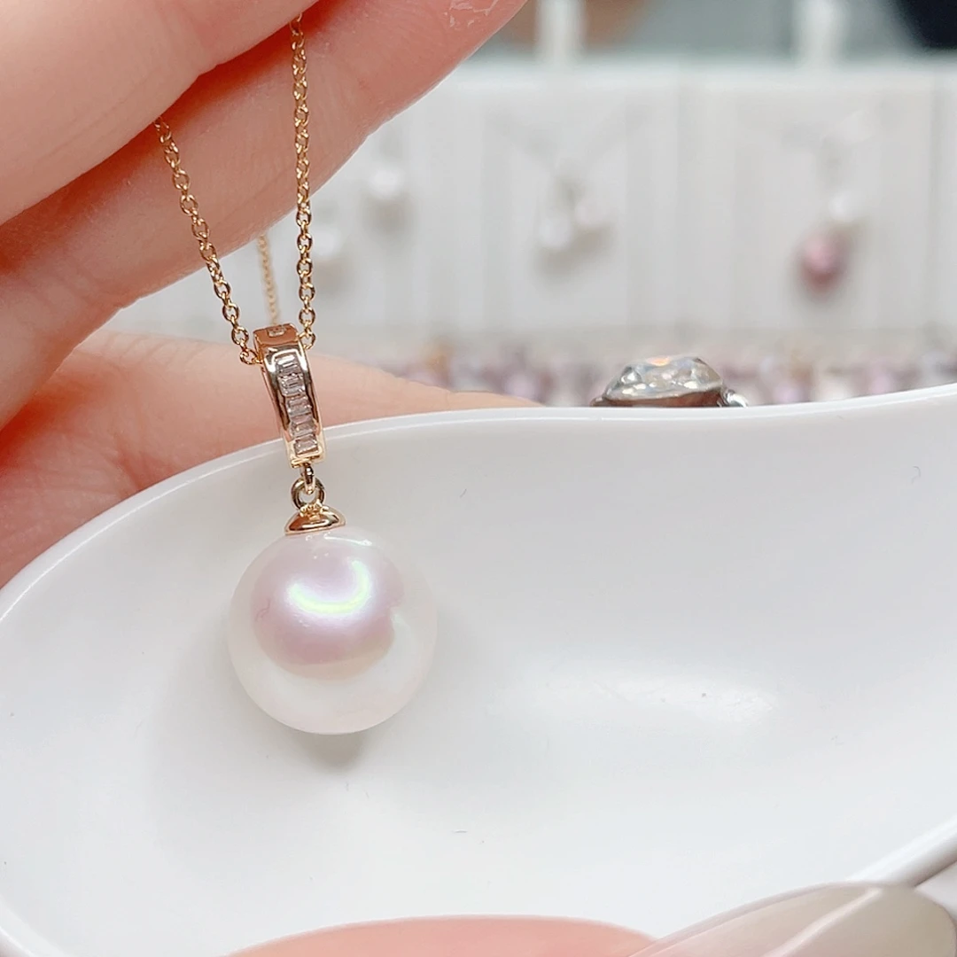 合金吊坠(赠链)淡水珍珠