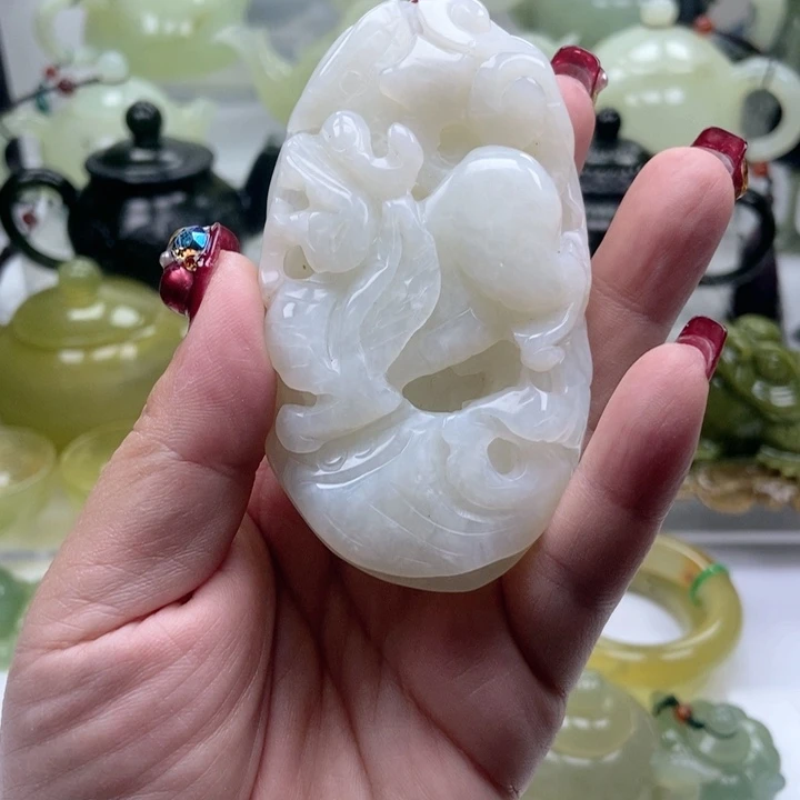 蛇纹石玉手链未镶嵌