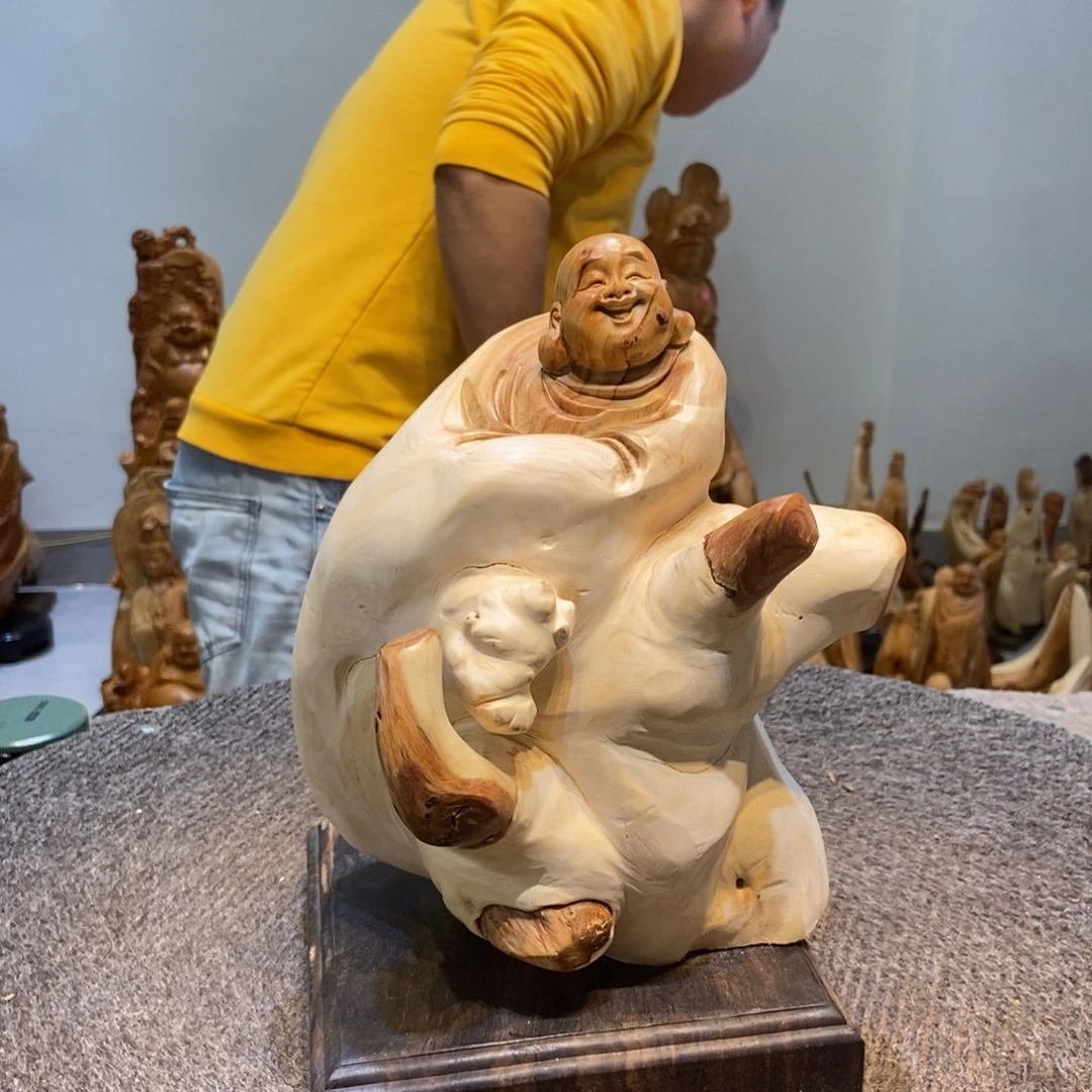 柏木（崖柏）太行崖柏根雕摆件