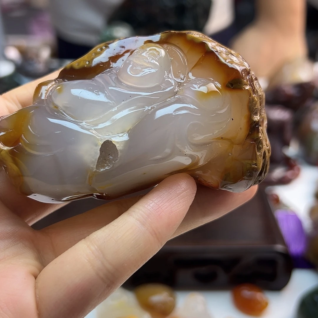 玛瑙/玉髓未镶嵌颈饰