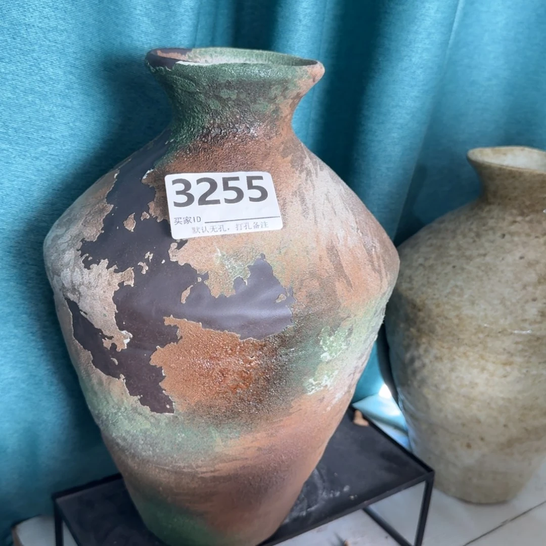 沛***妈摆件景德镇高温花瓶编码3255高33口7默认无孔