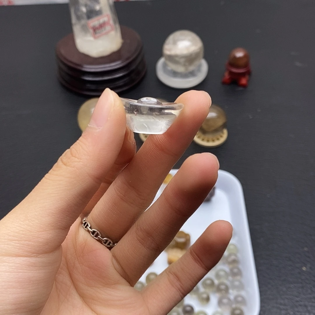 水晶未镶嵌珠宝半成品125水晶石