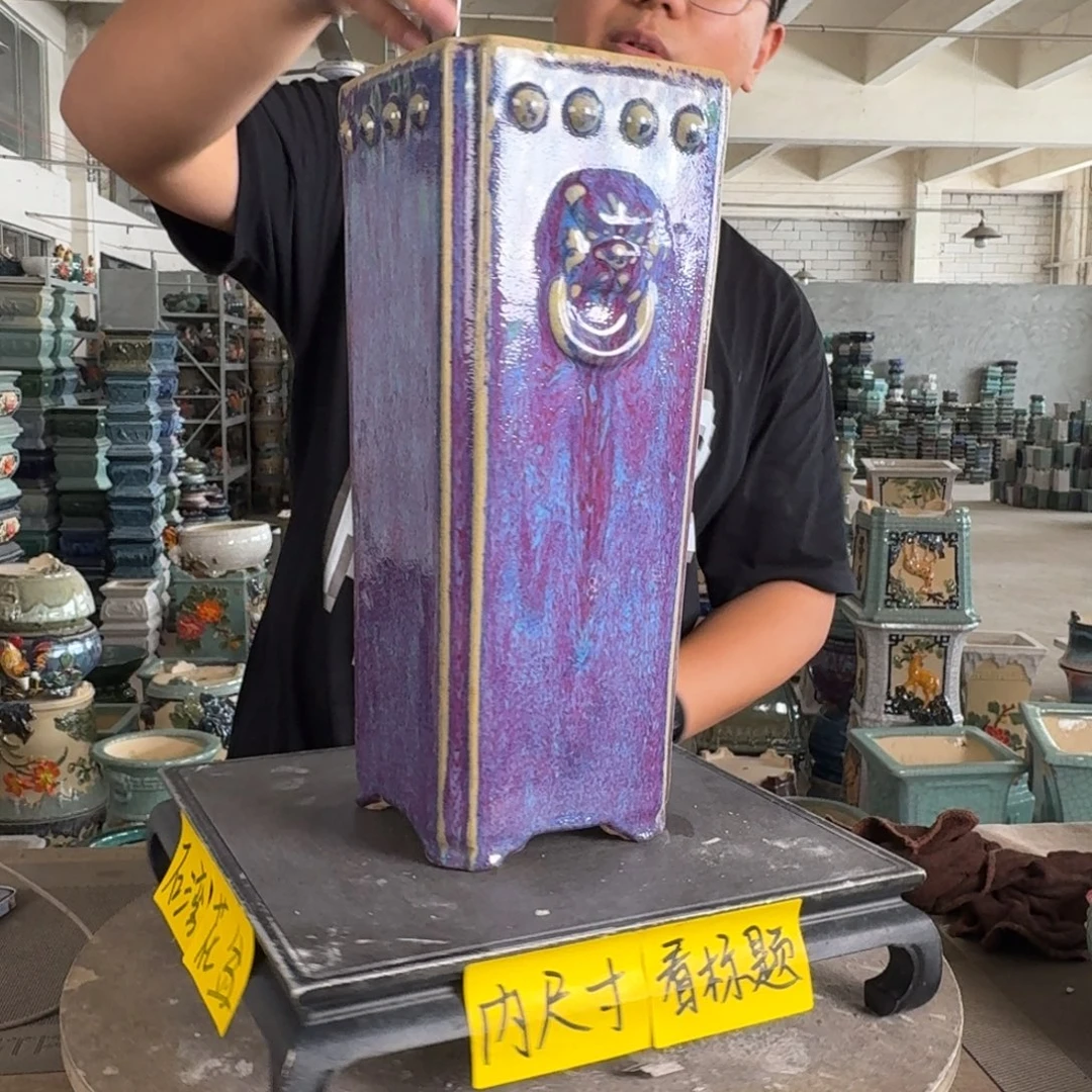 。一风堂石湾花盆 内12*34