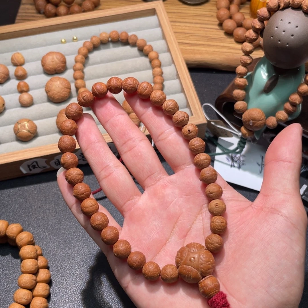 凤眼菩提手串04半单仓半实心9.3-9.6