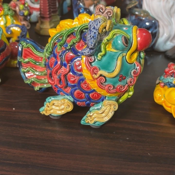 有机玻璃陶瓷特价鲤鱼