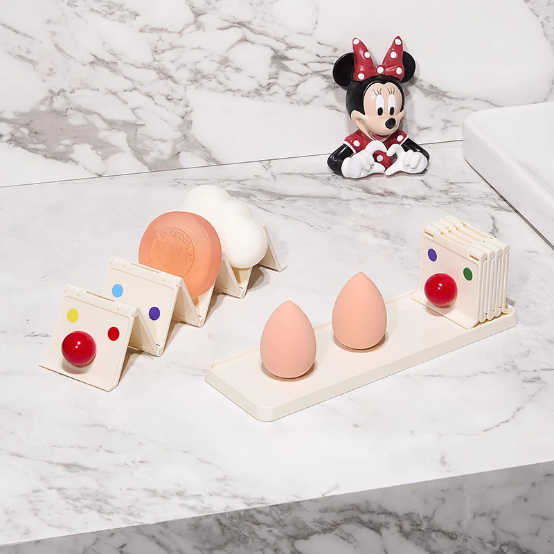 创意W型肥皂架卫生间洗漱台面香皂置物架家用洗衣皂托沥水肥皂盒