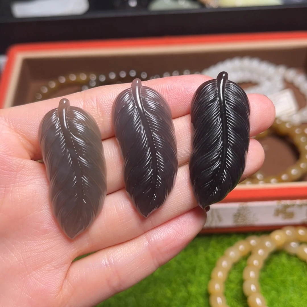 和田玉未镶嵌吊坠(不含链)多样性发货拍一发一